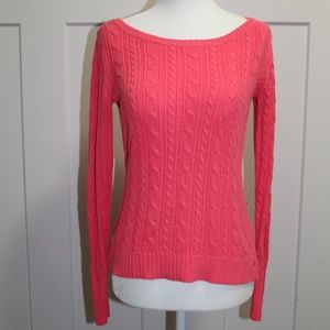 American Eagle Bright Pink Sweater